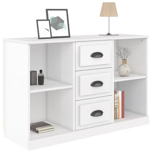 Hochglanz Sideboard Weiß 104,5 cm