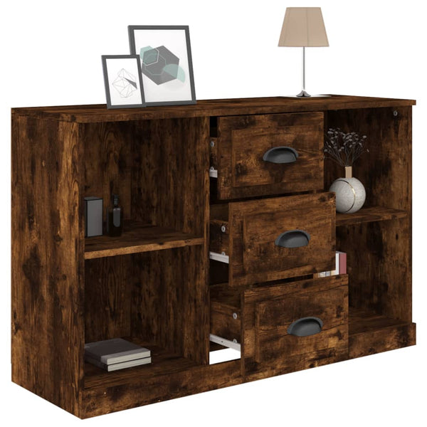 Sideboard Räuchereiche Holzwerkstoff 104,5 cm