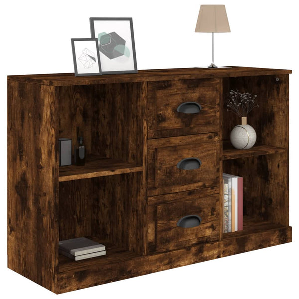 Sideboard Räuchereiche Holzwerkstoff 104,5 cm