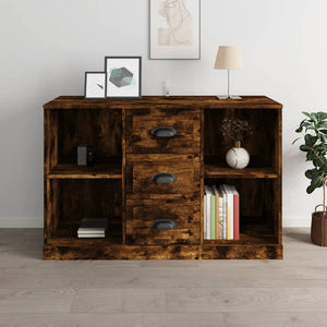 Sideboard Räuchereiche Holzwerkstoff 104,5 cm