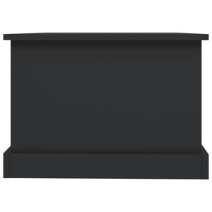 Schwarzer Couchtisch 90x50 cm