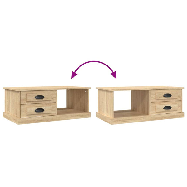 Couchtisch Sonoma Eiche 90x50 cm