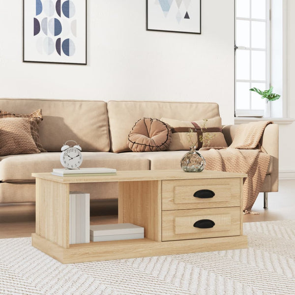 Couchtisch Sonoma Eiche 90x50 cm