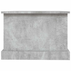 Betongrauer Couchtisch 90x50 cm