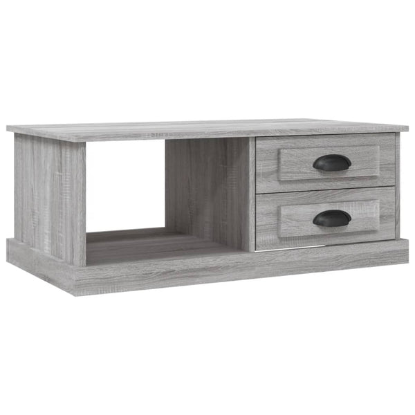Couchtisch Grau Sonoma 90x50 cm