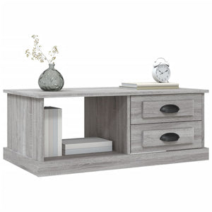 Couchtisch Grau Sonoma 90x50 cm