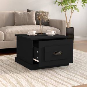 Schwarzer Couchtisch 50x50 cm