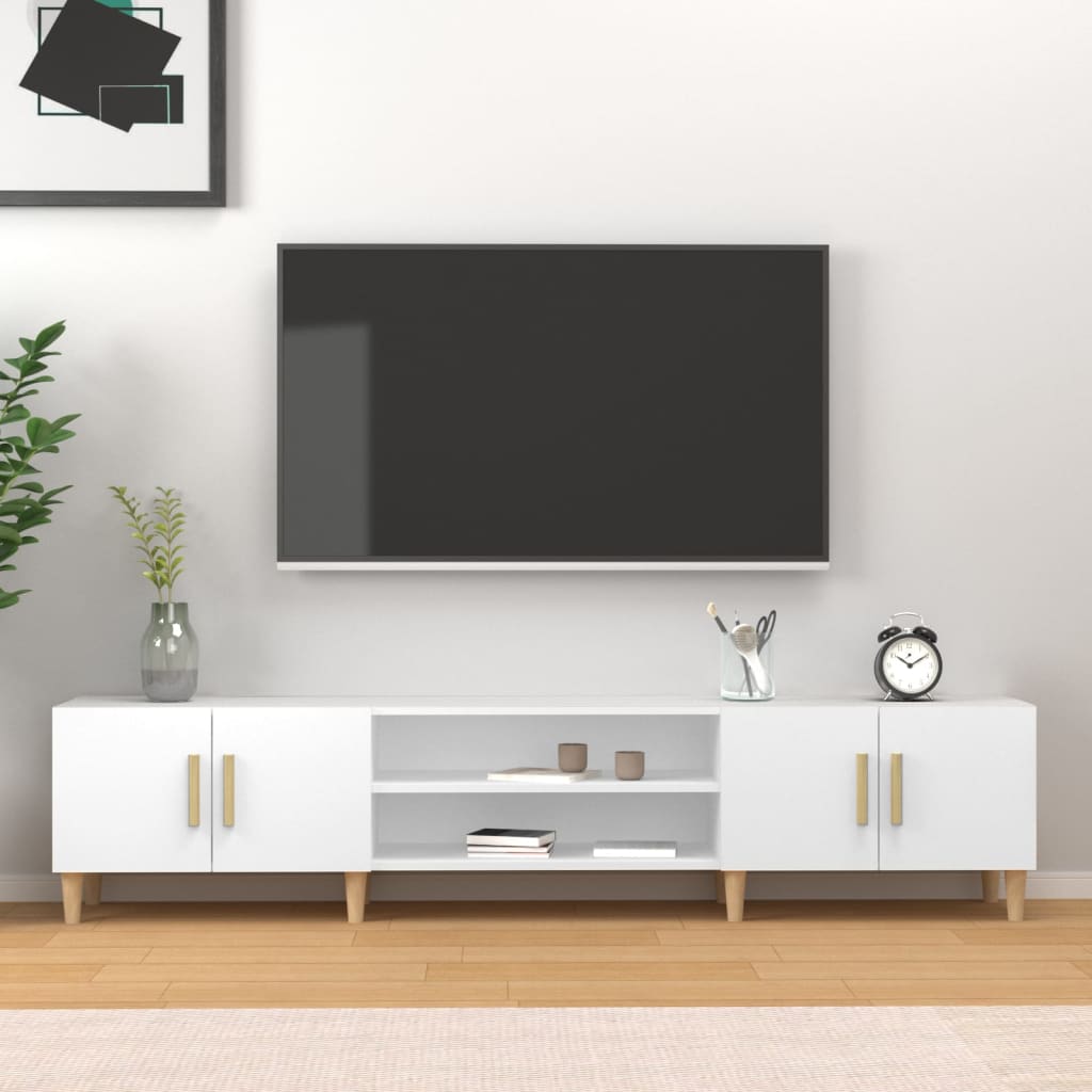 Weißer TV-Schrank 180 cm