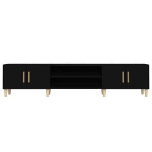 Schwarzer TV-Schrank 180 cm