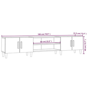 TV-Schrank Sonoma Eiche 180 cm