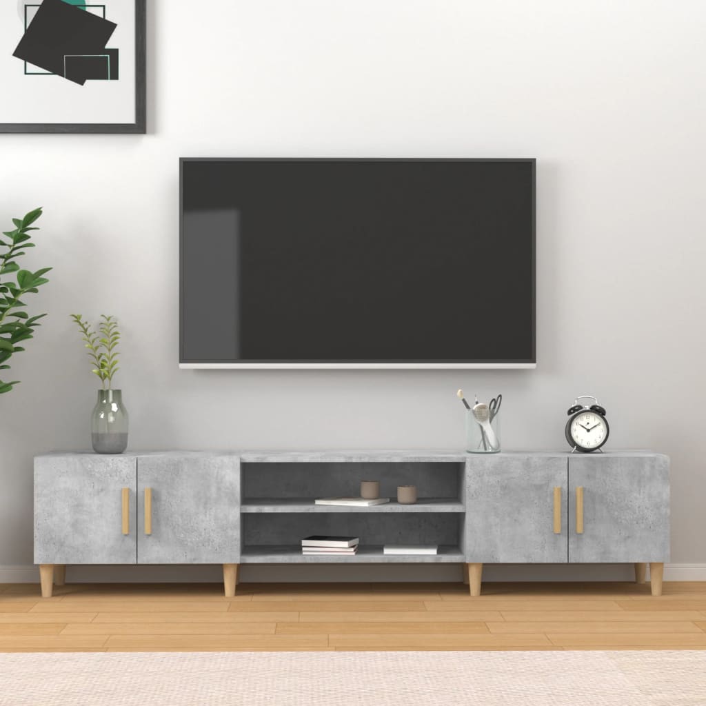 TV-Schrank Betongrau 180 cm