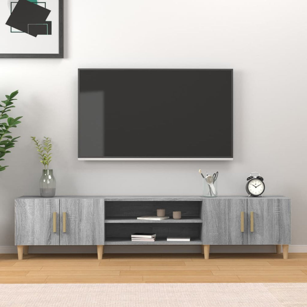 TV-Schrank Grau Sonoma 180 cm