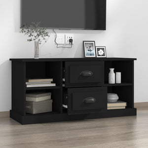 Schwarzer TV-Schrank 99,5 cm