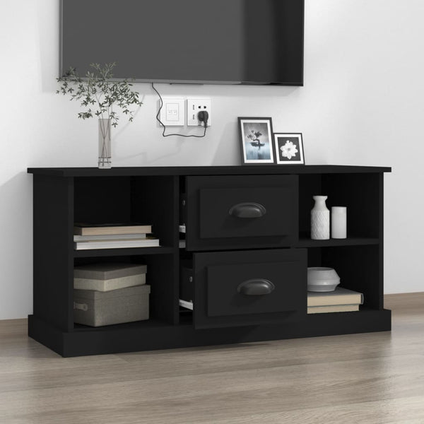 Schwarzer TV-Schrank 99,5 cm