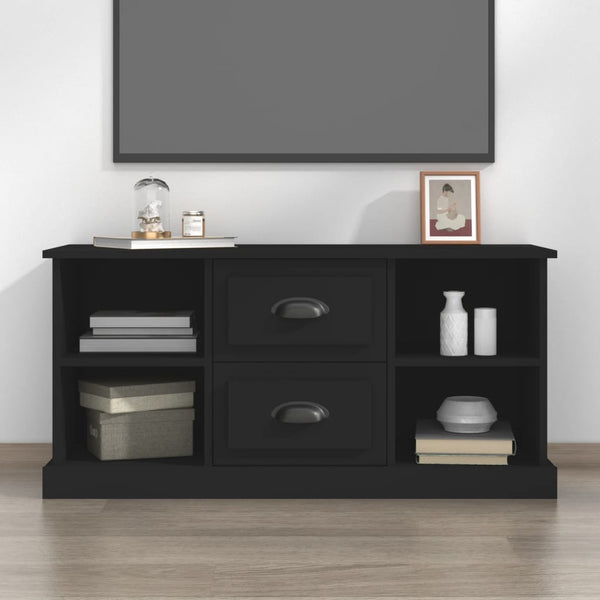 Schwarzer TV-Schrank 99,5 cm