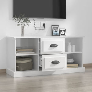 Hochglanz TV-Schrank Weiß 99,5 cm