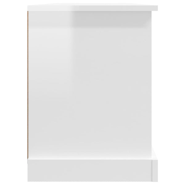 Hochglanz TV-Schrank Weiß 99,5 cm