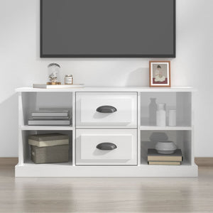 Hochglanz TV-Schrank Weiß 99,5 cm