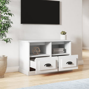 Weißer TV-Schrank 80x35x50cm