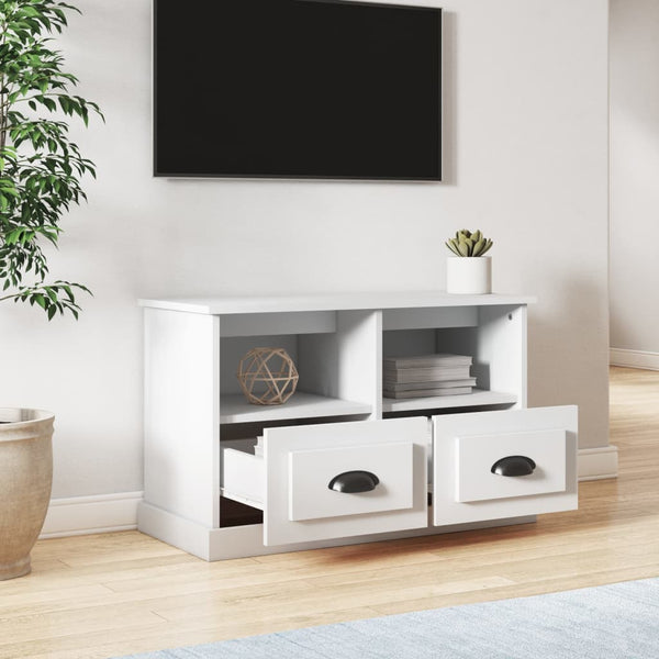 Weißer TV-Schrank 80x35x50cm