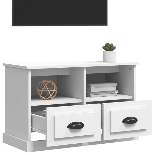 Weißer TV-Schrank 80x35x50cm