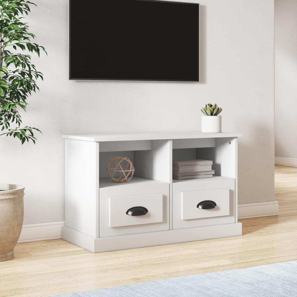 Weißer TV-Schrank 80x35x50cm