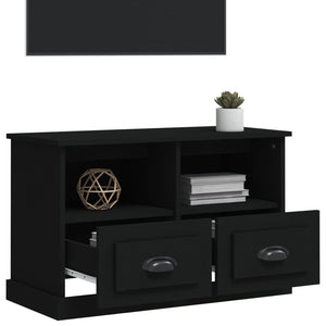 Schwarzer TV-Schrank 80 cm