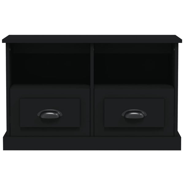 Schwarzer TV-Schrank 80 cm