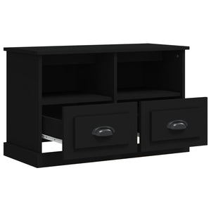 Schwarzer TV-Schrank 80 cm