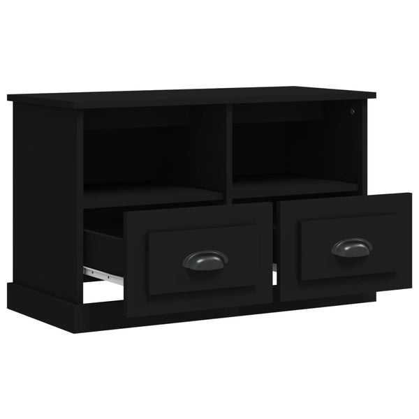 Schwarzer TV-Schrank 80 cm