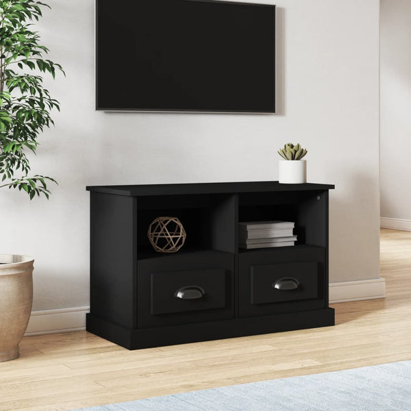 Schwarzer TV-Schrank 80 cm