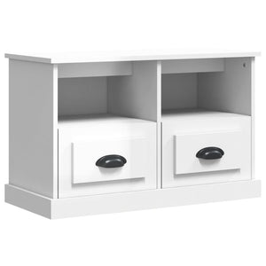 TV-Schrank Weiß Hochglanz 80 cm