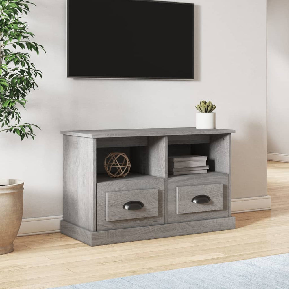 TV-Schrank Grau Sonoma 80 cm