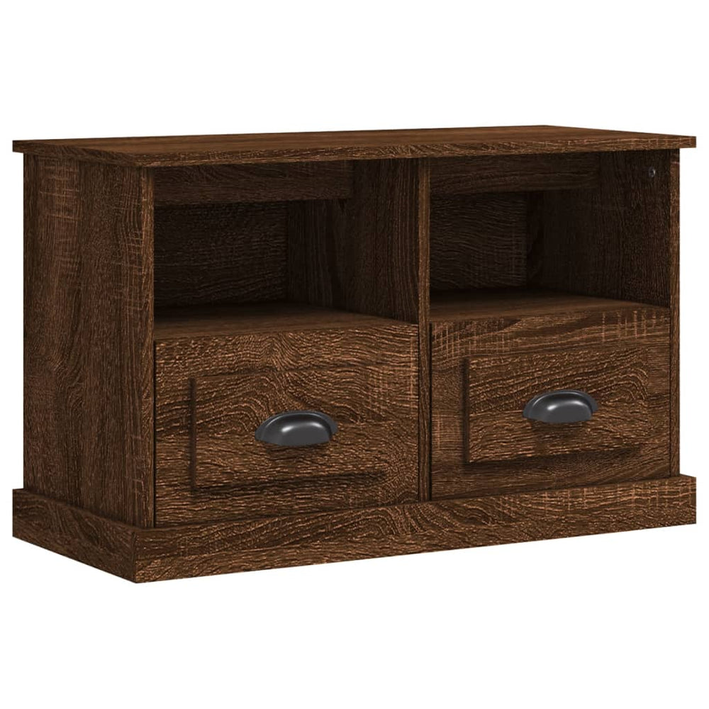 TV-Schrank Braun Eichenoptik 80 cm