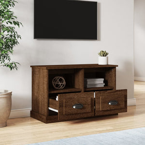 TV-Schrank Braun Eichenoptik 80 cm