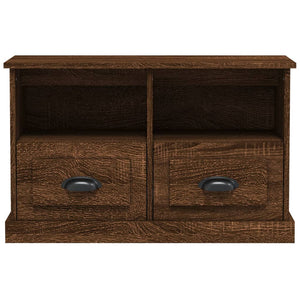 TV-Schrank Braun Eichenoptik 80 cm
