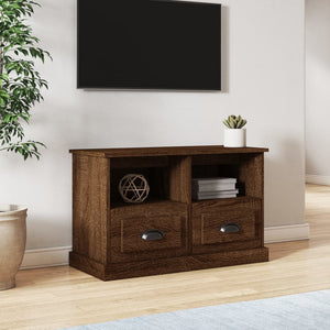 TV-Schrank Braun Eichenoptik 80 cm