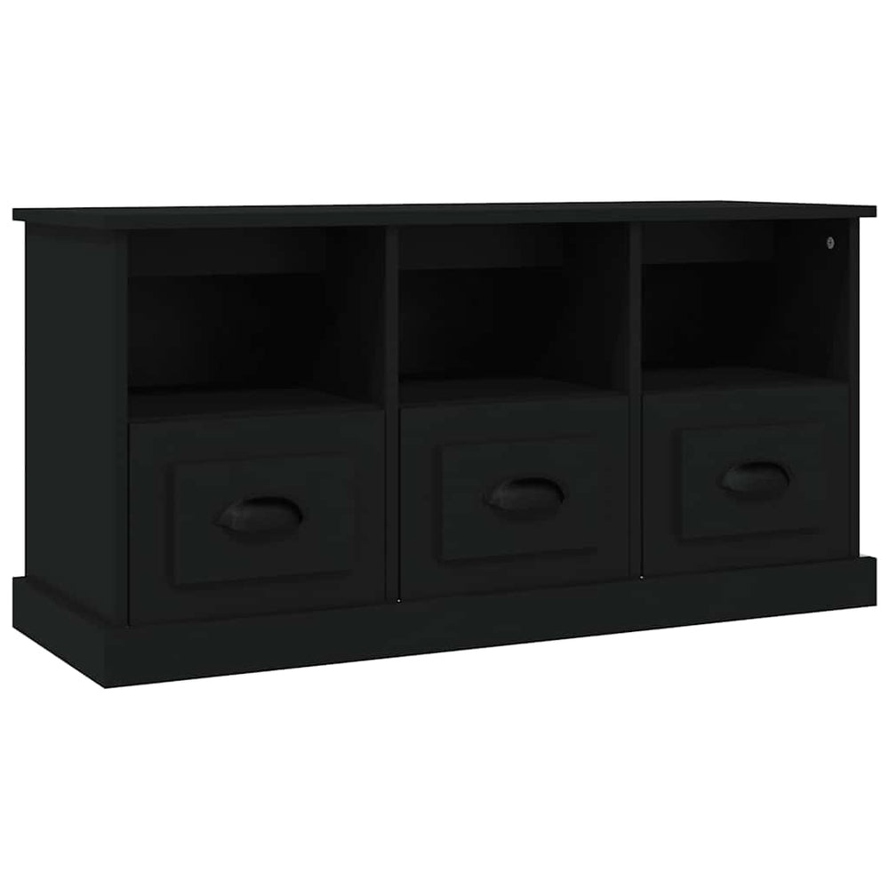 Schwarzer TV-Schrank 100 cm