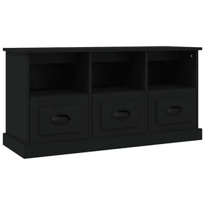 Schwarzer TV-Schrank 100 cm