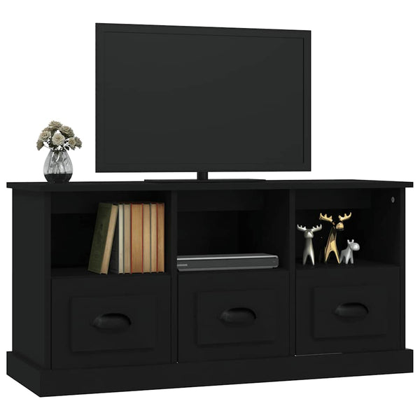 Schwarzer TV-Schrank 100 cm