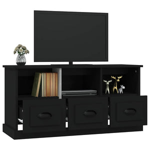 Schwarzer TV-Schrank 100 cm