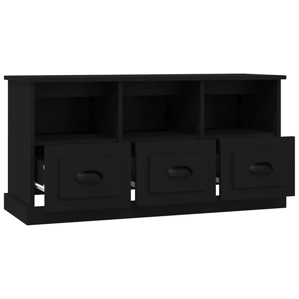 Schwarzer TV-Schrank 100 cm