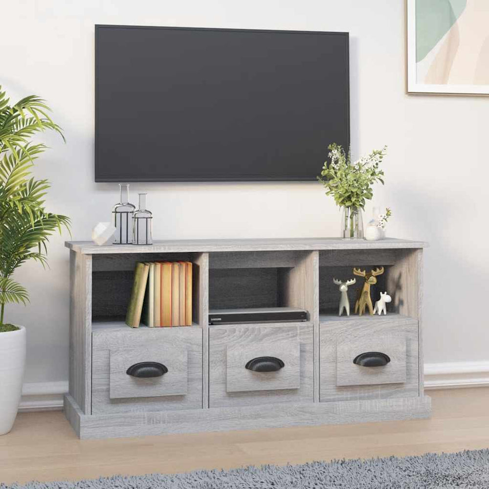 TV-Schrank Grau Sonoma 100 cm
