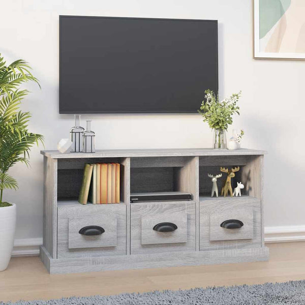 TV-Schrank Grau Sonoma 100 cm
