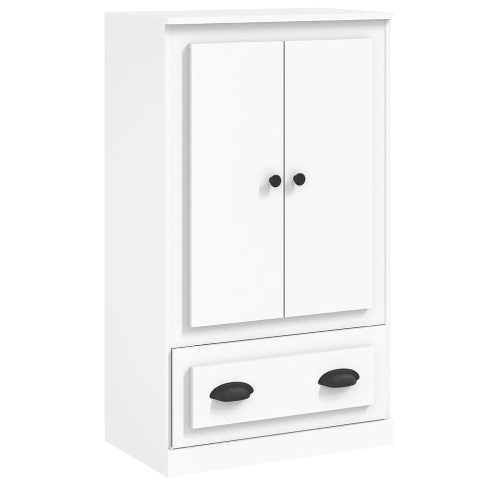 Highboard Weiß 60 cm Holzwerkstoff