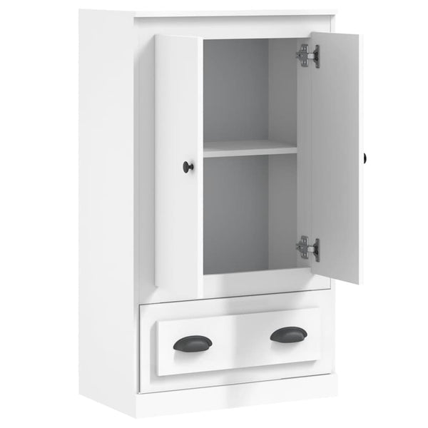 Highboard Weiß 60 cm Holzwerkstoff