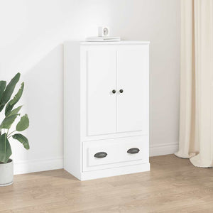 Highboard Weiß 60 cm Holzwerkstoff