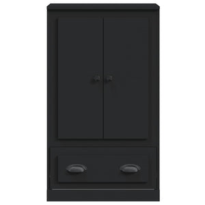 Schwarzes Highboard 60x35,5x103,5 cm