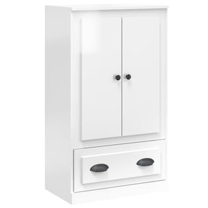 Highboard Weiß Hochglanz 60x35,5x103,5 cm