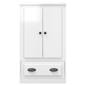 Highboard Weiß Hochglanz 60x35,5x103,5 cm